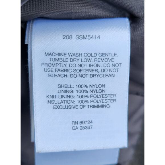 Columbia Puffer Jacket Mens M Black Fullzip Tech Interchange Titanium Mock Neck - Picture 5 of 5